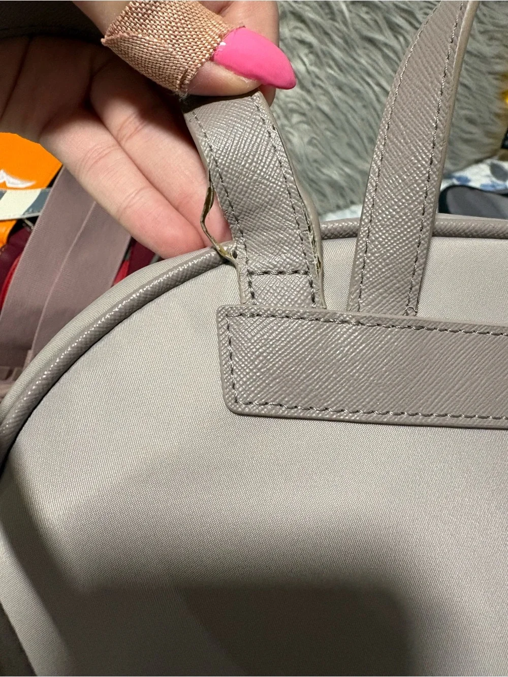 Kate Spade Taupe Backpack